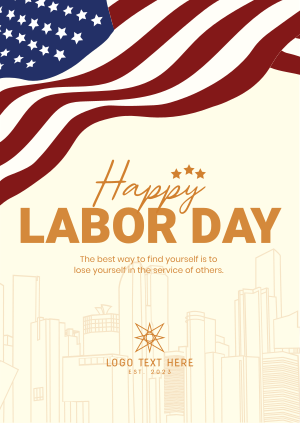 Celebrate Labor Day Poster Image Preview