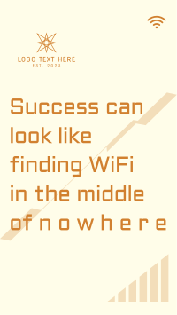 WIFI Motivational Quote YouTube short Image Preview