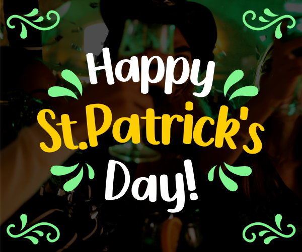 Happy St. Patrick's Day Facebook Post Design Image Preview