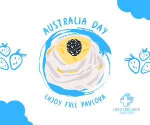 Australia Day Pavlova Facebook post