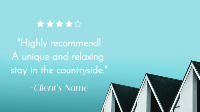 Cozy House Rental Feedback Facebook event cover Image Preview