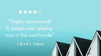 Cozy House Rental Feedback Facebook Event Cover Image Preview