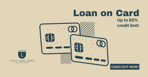 Credit Card Loan Facebook Ad Design Image Preview