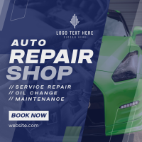 Trusted Auto Repair Linkedin Post Design