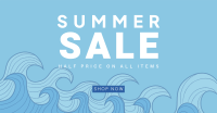 Summer Waves Sale Facebook ad Image Preview