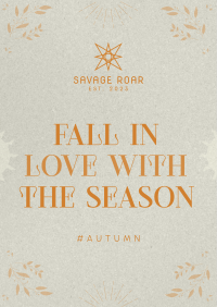 Autumn Season Love Poster Image Preview