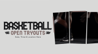 Basketball Ongoing Tryouts Animation Design