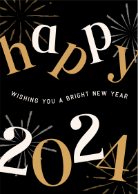 Bright New Year Flyer Image Preview