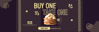 Pancake Day Promo Twitter Header Image Preview