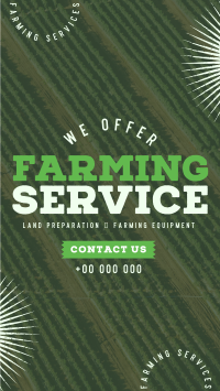 Trustworthy Farming Service YouTube Short Design