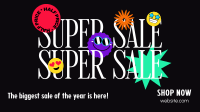 Funky Smiley Super Sale Animation Image Preview