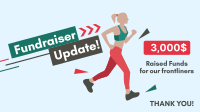 Marathon Fundraiser Update Facebook event cover Image Preview