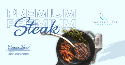 Premium Steak Order Facebook ad Image Preview