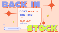 Y2k Back In Stock Animation Preview