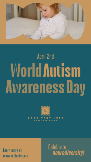 World Autism Awareness Day Facebook story Image Preview