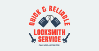 Locksmith Badge Facebook ad Image Preview