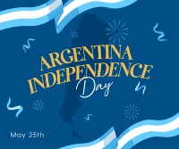 Independence Day of Argentina Facebook Post Design