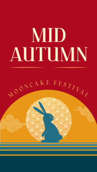 Mid Autumn Mooncake Festival Instagram Story Design