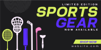 Professional Sporting Goods For Sale Twitter post Image Preview