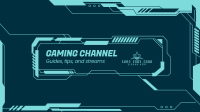 Gaming Channel YouTube cover (channel art) Image Preview