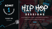 Hip-Hop Event Facebook event cover Image Preview