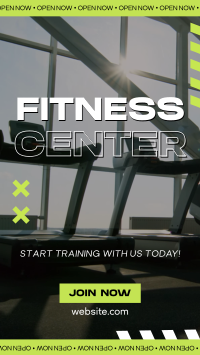 Fitness Training Center Video Image Preview