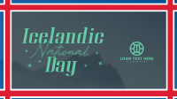 Textured Icelandic National Day Animation Preview
