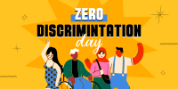 Zero Discrimination Day Twitter post Image Preview