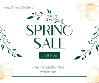 Aesthetic Spring Sale  Facebook post Image Preview