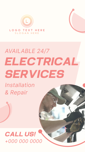 Electrical Installation Service Instagram story Image Preview