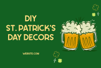 St. Patrick's Day Pinterest Cover Design