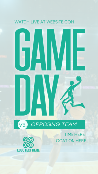 Basketball Game Day TikTok video Image Preview