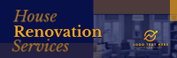Fast Renovation Service Twitter Header Preview