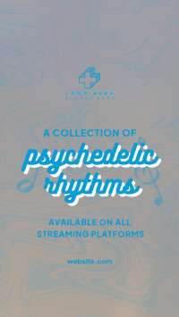 Psychedelic Collection Facebook Story Design