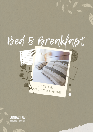Homey Bed and Breakfast Poster Image Preview