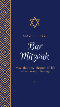 Bar Mitzvah Facebook story Image Preview