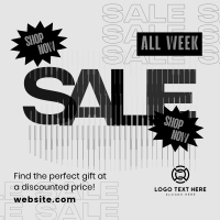 Playful All Week Sale Instagram post Image Preview
