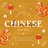 Chinese Zodiac Dragon Linkedin Post Image Preview