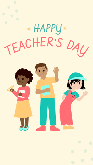 World Teacher's Day Instagram story