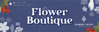 Quirky Florist Service Twitter header (cover) Image Preview