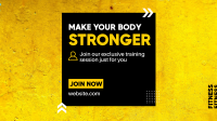 Make Your Body Stronger Facebook Event Cover Image Preview