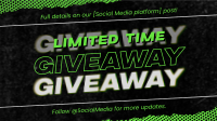 Grunge Brutalist Giveaway Animation Preview