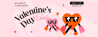 Valentine's Sale Facebook cover Image Preview