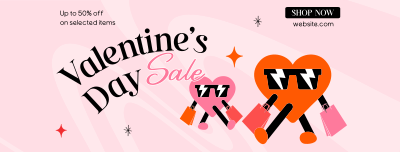 Valentine's Sale Facebook cover Image Preview