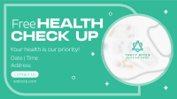 Free Health Checkup Facebook Event Cover Image Preview