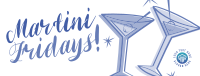 Friday Night Martini Facebook cover Image Preview