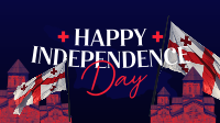 Happy Independence Day Georgia! Facebook event cover Image Preview