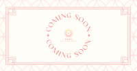 Coming Soon Art Deco Facebook ad Image Preview