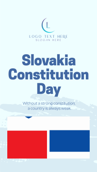 Slovakia Constitution Day Greeting Instagram Story Preview