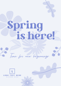 Spring New Beginnings Flyer Image Preview